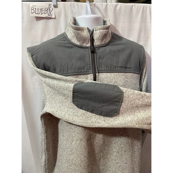 Field & Stream Men’s Jacket Quarter Zip Gray Sz XLT - Picture 7 of 16